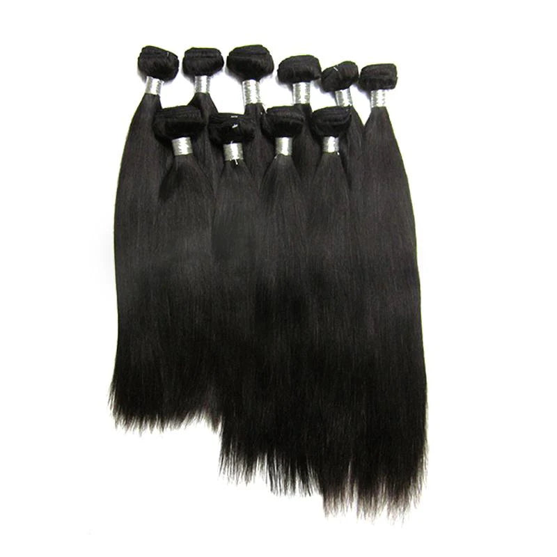 10 Bundles Deal - 8A Virgin Hair (Varied Length 18"-28") Straight/Body/Deep