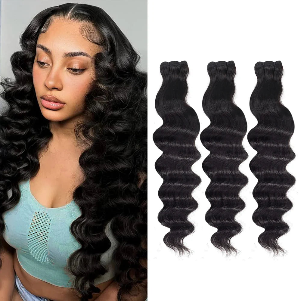 12A Loose Deep Wave Virgin Human Hair Bundle