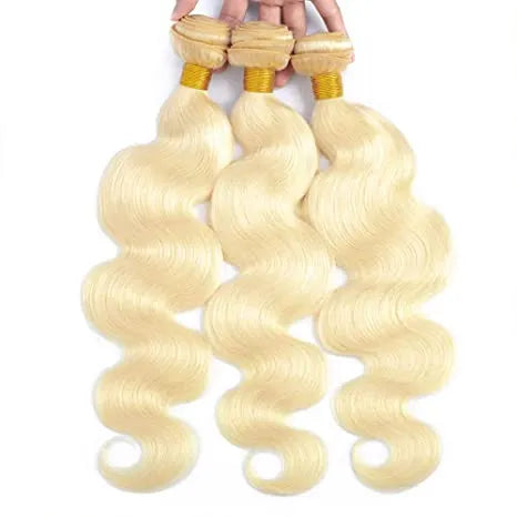 613 Blonde Body Wave Bundle Virgin Human Hair（10A)