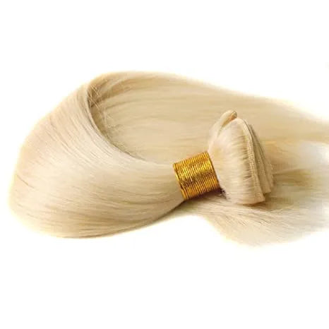 #613 Blonde Straight Bundle 10A Grade Virgin Human Hair