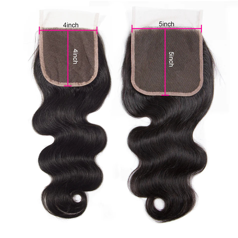 5*5 Body Wave Lace Closure