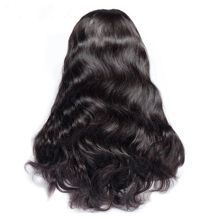 Body Wave Wigs 13x4 Lace Front 150% Density Pre-Plucked Virgin Human Hair