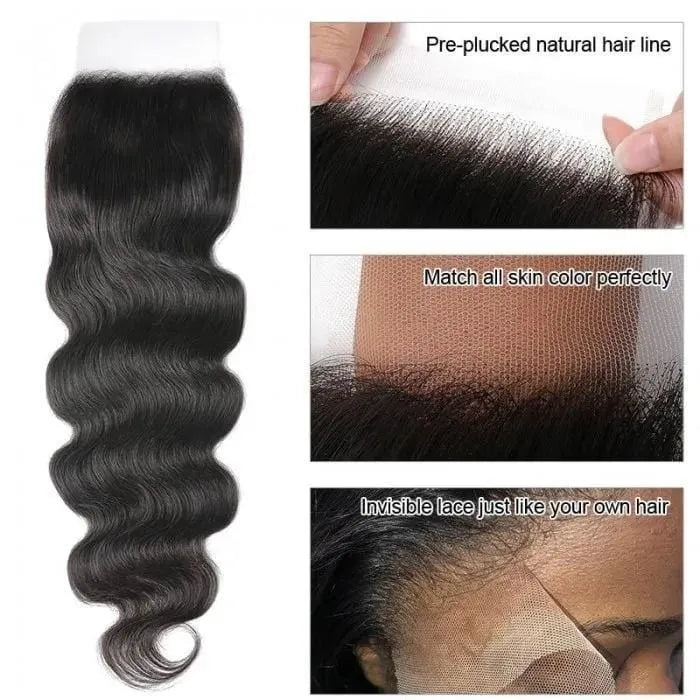 5*5 Body Wave Lace Closure