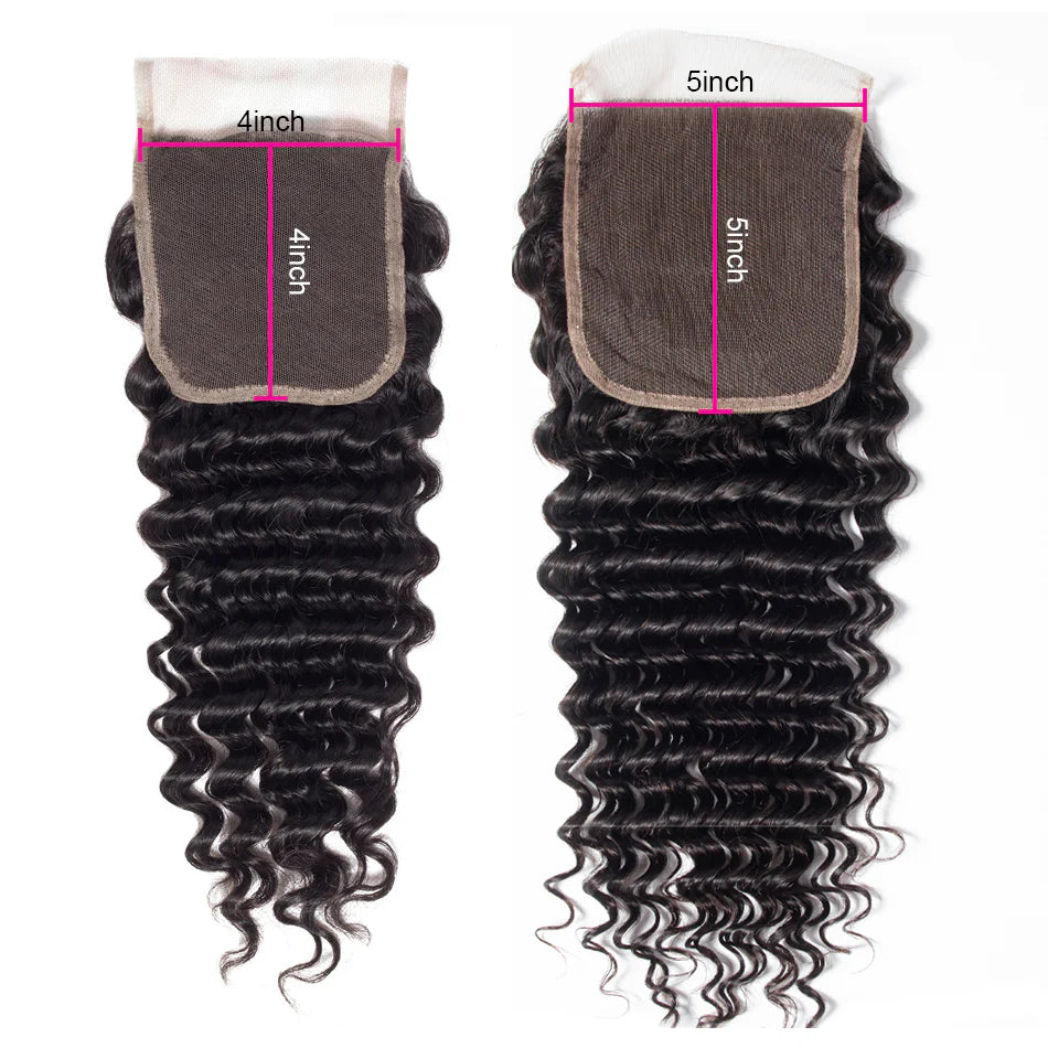 5*5 Deep Wave Lace Closure