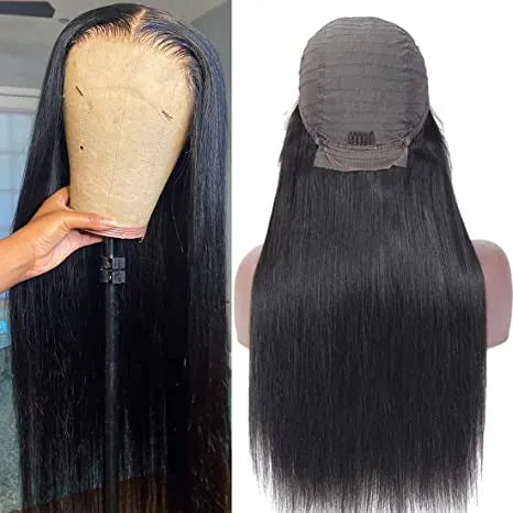 4X4 Lace Closure Straight Wigs Virgin Human Hair